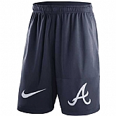 Men's Atlanta Braves Nike Navy Dry Fly Shorts,baseball caps,new era cap wholesale,wholesale hats